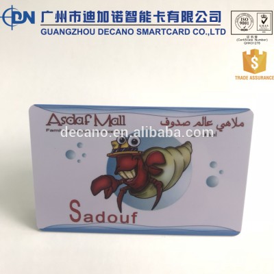 Pre printed Plastic PVC membership card factory