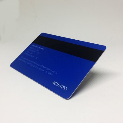 Plastic Magnetic stripe Membership VIP card