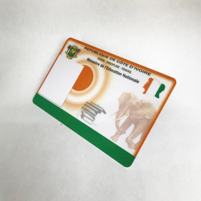 Printable Plastic employee ID card